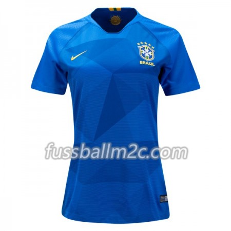 Fußballtrikots Brasilien Frauens Auswärts Trikotsatz WM 2018 Fußballtrikots Brasilien Frauens Auswärts Trikotsatz WM 2018